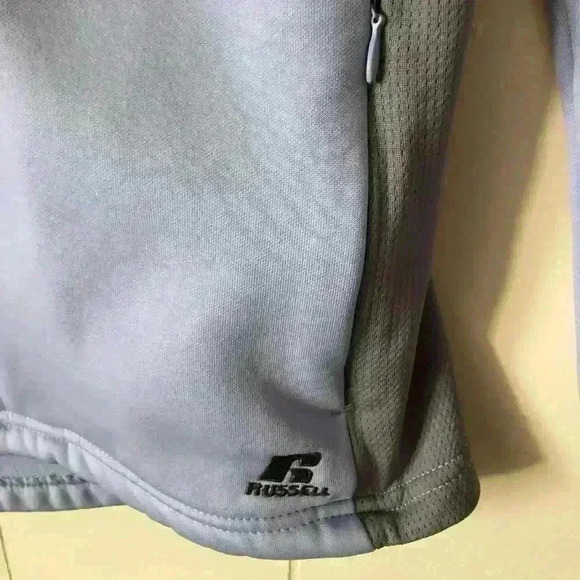 Russell Blue & Gray Running Jacket S - Picture 4 of 6